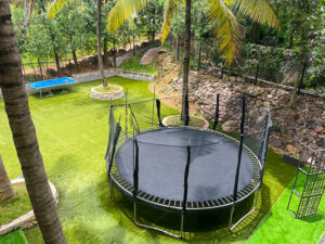 Trampoline, Ping Pong, Basketball, Cricket